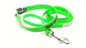 medium kit collare e guinzaglio personalizzati per cani colore verde toscani store