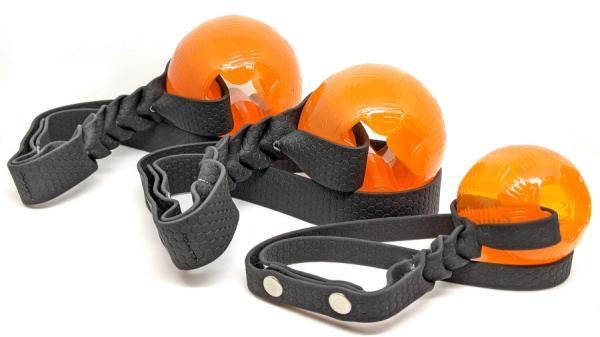 Giocoper cani galleggiante waterpfroof palla per cani lancio contesa tira e molla gruppo 3 gioghi arancioni