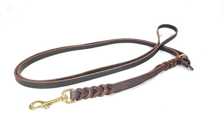 guinzaglio regolabile in cuoio Tres tre in uno ideale per addestramento del cane utile in città e in passeggiata toscani store