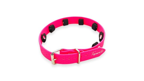 collare cane regolabile porta seresto scalibor advantix antiparassitario colore rosa fluo waterproof chiuso toscani