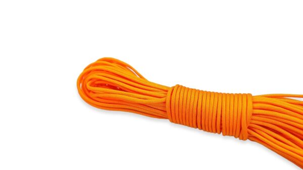 paracord 550 type 3 a 7 fili color arancio acceso toscani store