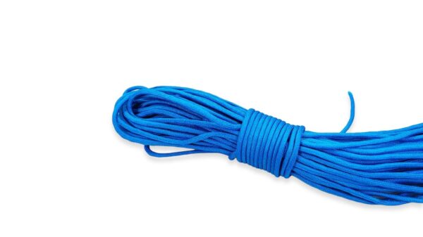 paracord 550 type 3 a 7 fili color azzurro cielo toscani store
