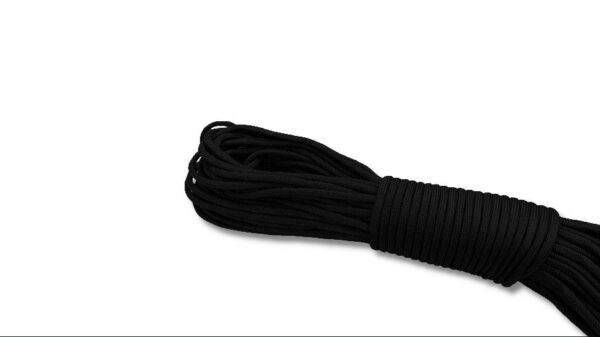 paracord 550 type 3 a 7 fili color nero toscani store