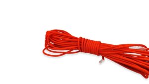 paracord 550 type 3 a 7 fili color rosso toscani store
