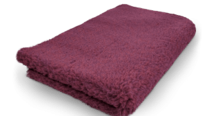 vet bed soffice tappeto per animali con antiscivolo tinta unita vinaccia toscani store