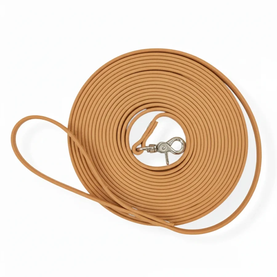longhina da 7 metri in cuoio 13mm colore genuina per mantrailing addestramento del cane toscani store