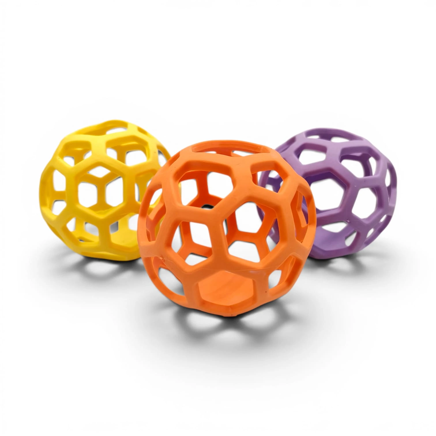 Palle retate jumbo morbida elastica da 14cm gioco per cani mix colori toscani store