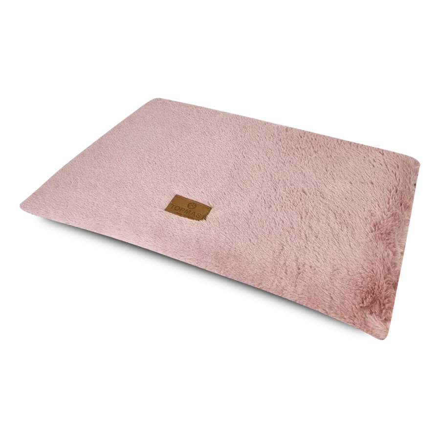 cuscino per cane 60x40cm doubleface triangoli fluffy