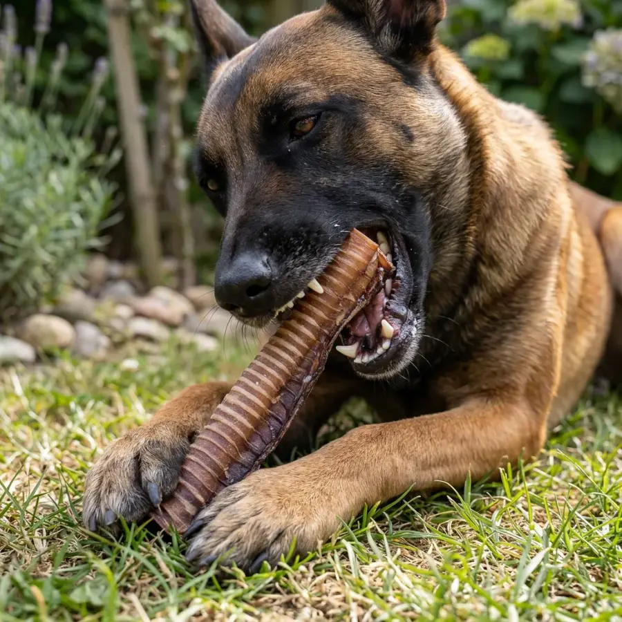 malin con trachea essiccata