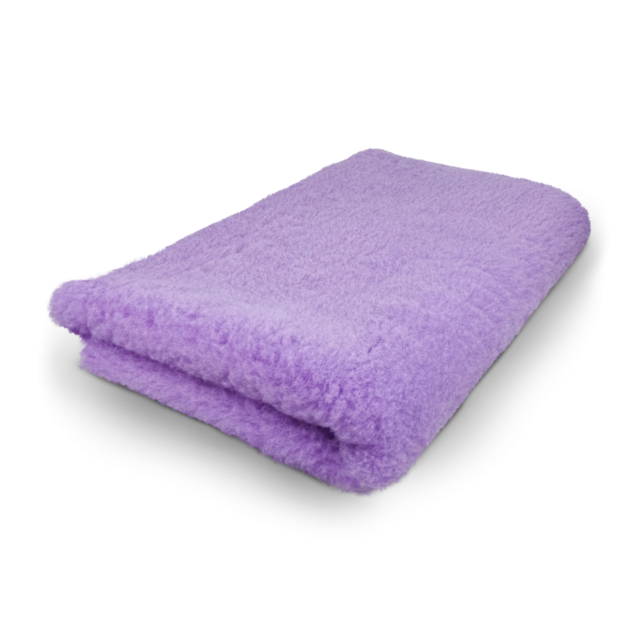 vet bed soffice tappeto per animali con antiscivolo tinta unita lilla toscani store